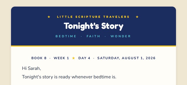 The 5 AM Email preview